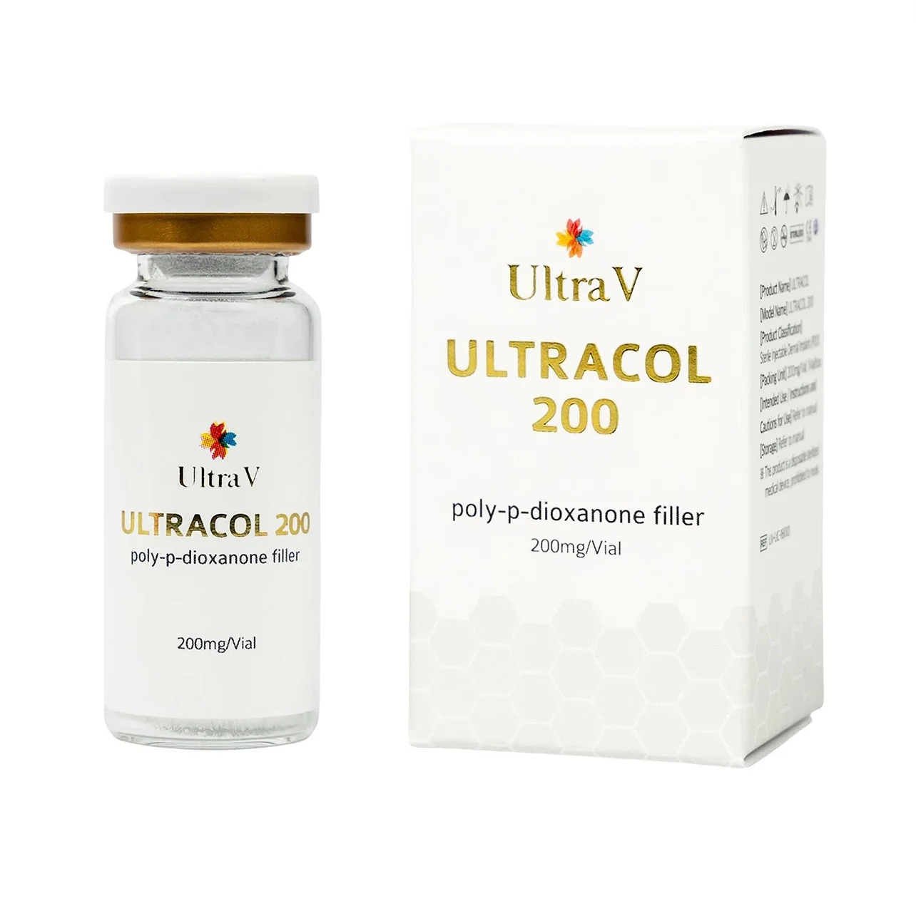 Ultracol 200 Box and Vial